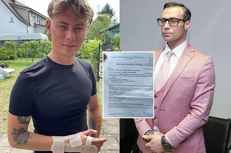 Ąžuolo Misiukevičiaus istorija bliūkšta: nukentėjęs jo patėvis smurtu kaltina Andrių Kandelį