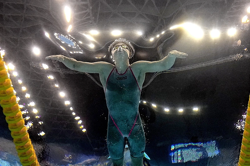 Rūta Meilutytė pasaulio plaukimo čempionate Fukuokoje. / „Scanpix“ nuotr.