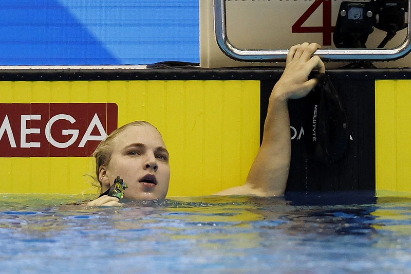 Rūta Meilutytė pasaulio plaukimo čempionate Fukuokoje. / „Scanpix“ nuotr.