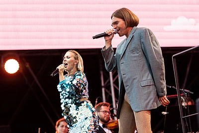 Monika Linkytė, Gabrielius Vagelis / Pauliaus Peleckio / BNS nuotr.