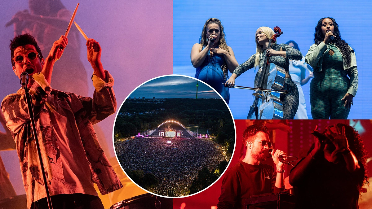 „Bastille“, „Clean Bandit“ / Pauliaus Peleckio/BNS ir Go Vilnius nuotr.