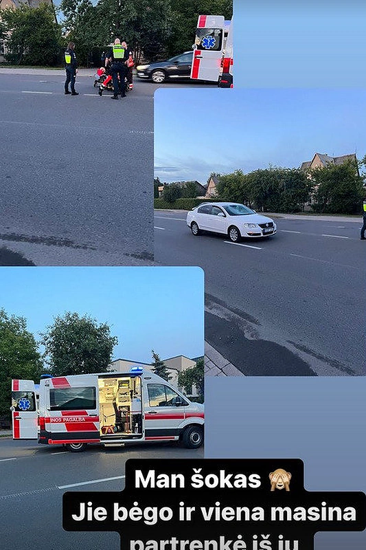 į Ievos Voveris namus įsilaužė vagys, gaudynės baigėsi nelaime / Stopkadras