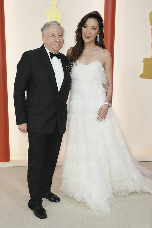 Michelle Yeoh ir Jeanas Todtas / „Scanpix“ nuotr.