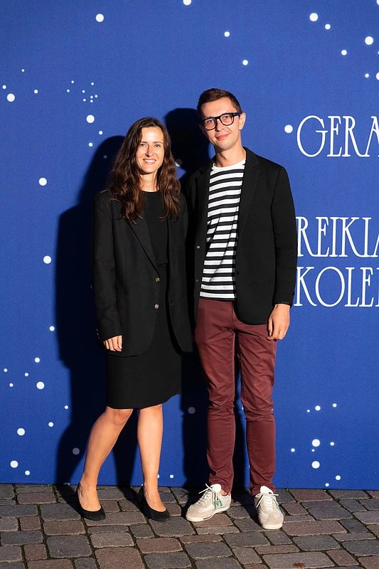 Andrė Balžekienė ir Julijus Grickevičius / Gretos Skaraitienės / BNS nuotr.