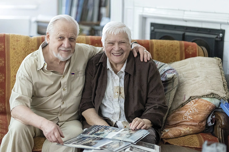 Veronika ir Vidmantas iki šiol prisimena, kaip buvo sekami KGB ir kaip nuo jų nusisuko kai kurie bičiuliai / Gretos Skaraitienės / BNS nuotrauka