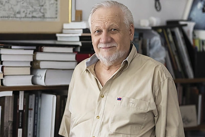 Laikas nesumažino Vidmanto Povilionio užsidegimo gilintis į Lietuvos ir giminės istoriją / Gretos Skaraitienės / BNS nuotrauka