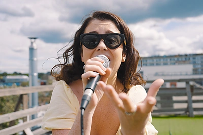 „Skamp“ dainos „Summertime“ 25 metų sukakties proga – pasirodymas ant stogo / Asmeninio albumo nuotr.