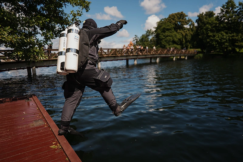 Ežero valymas / Įmonės atstovų nuotr.