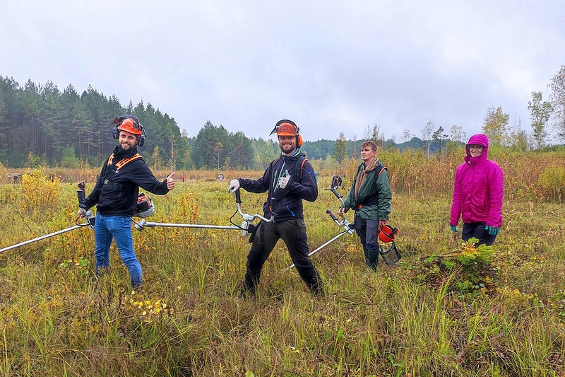Talka pelkėje / Įmonės atstovų nuotr.