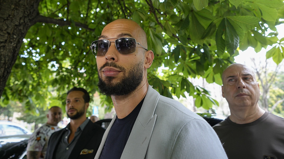 Andrew Tate'as / „Scanpix“/AP nuotr.