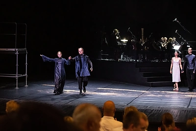 Kamerinė opera „Meilės legenda“ / Vytenio Skroblo nuotr.