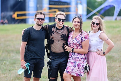 Muzikos festivalio „Granatos Live 2023“ lankytojų stilius / Teodoro Biliūno / BNS nuotr.