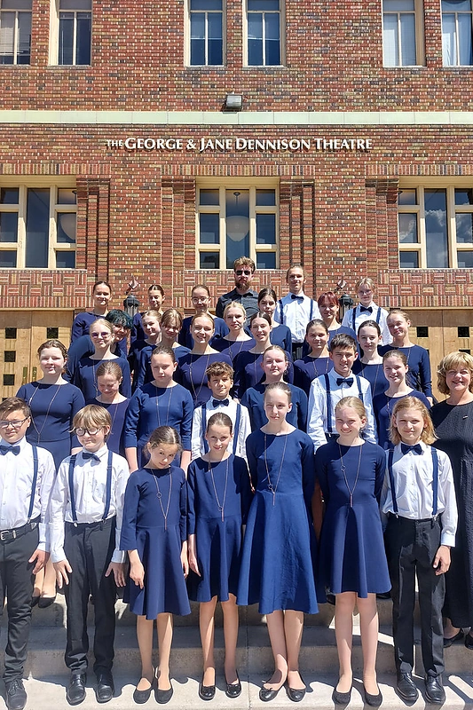 Vaiku choras „Ugnelė“ JAV / Asmeninio archyvo nuotr.