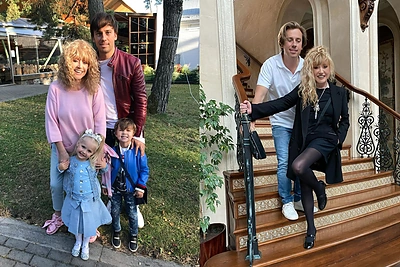 M.Galkinui paviešinus šeimos kadrą iš pliažo – gausybė reakcijų: dėmesys krypsta į A.Pugačiovą