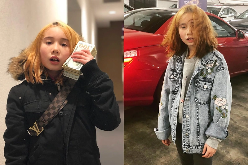 Lil Tay / Socialinių tinklų nuotr.