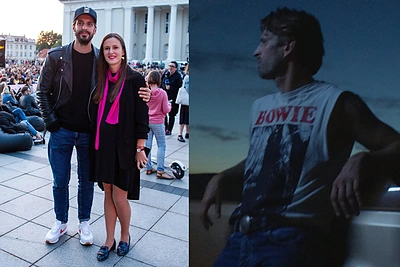 Justinas Jarutis pristato su seserimi sukurtą dainą: „Mes visi persipynę vienas kito gyvenime“