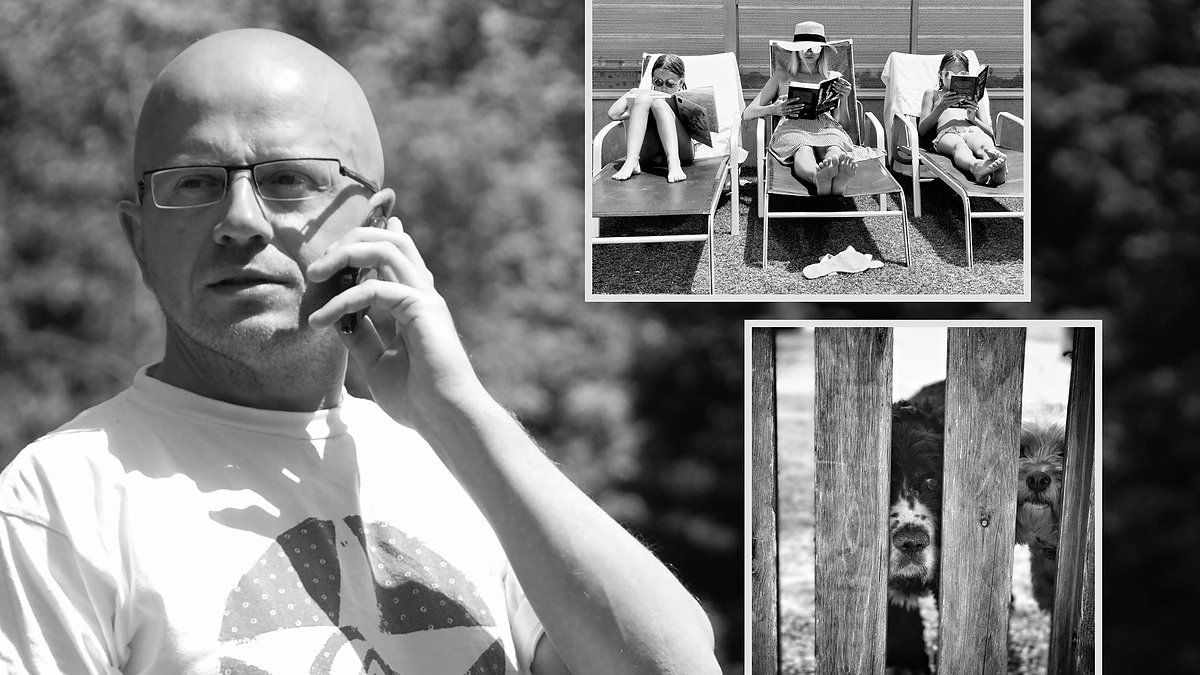 Ričardas Jarmalavičius ir jo fotografijos / Asmeninio albumo nuotr.