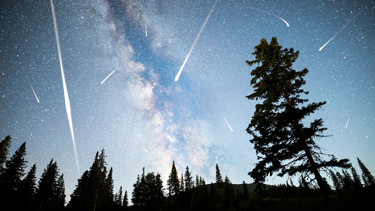 Meteoritų lietus / Shutterstock nuotr.
