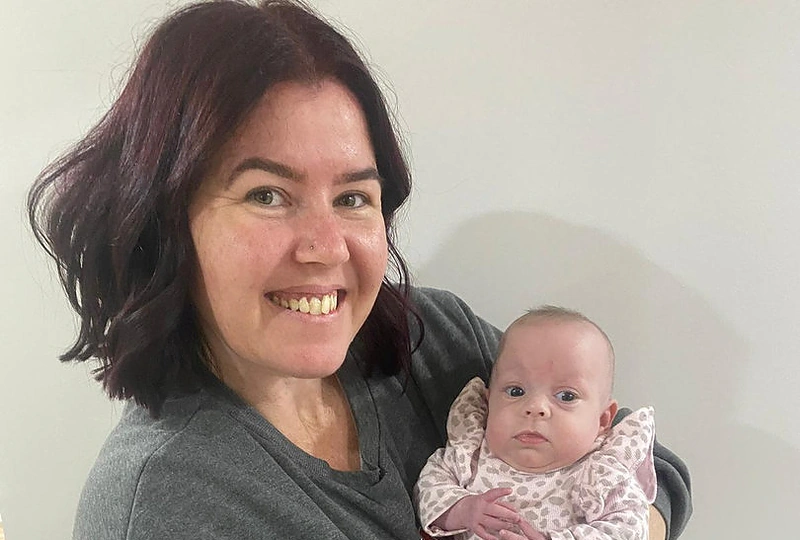 Sian Goodsell su dukra Matilda / „Scanpix“ nuotr.