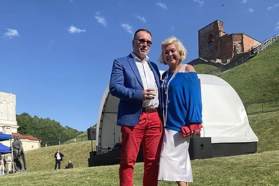 Edita Mildažytė ir Saulius Pilinkus / Asmeninio albumo nuotr.