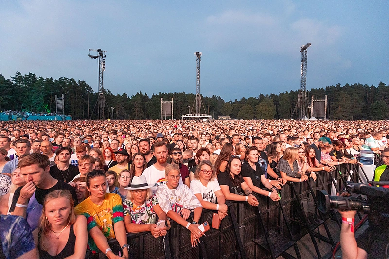 Imagine Dragons koncertas / Skirmanto Lisausko /BNS nuotr.
