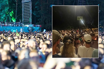 Po „Imagine Dragons“ koncerto – gerbėjų spūstis prie Vingio parko tilto: „Trūko oro, ėmė pyktis“