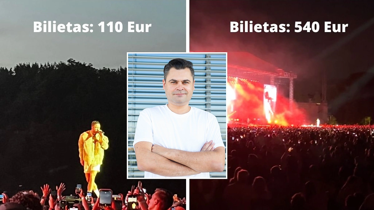 Tadas Grabys, „Imagine Dragons“ koncertas / Žygimanto Gedvilos / BNS ir asmeninio archyvo nuotr.