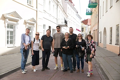 Vilnių aplankė žinomi kino kūrėjai / Kastyčio Mačiūno nuotr.