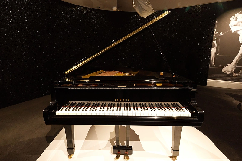 Freddie Mercury fortepijonas / Vida Press nuotr.