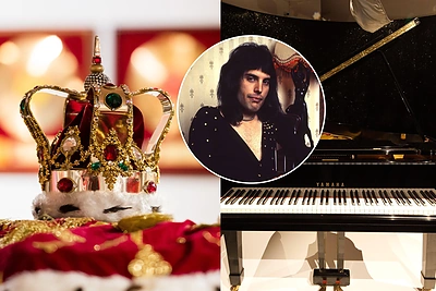 Rengiamas F.Mercury daiktų aukcionas: tarp jų – ūsų šukos, „Scrabble“ ir „milijoninis“ fortepijonas