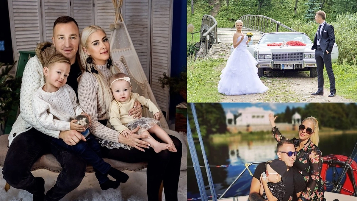 Karolis Akulavičius su šeima / Asmeninio albumo nuotr.