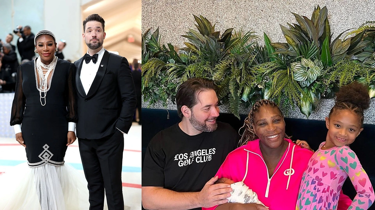 Serena Williams ir Alexis Ohanianas / Scanpix ir socialinių tinklų nuotr.