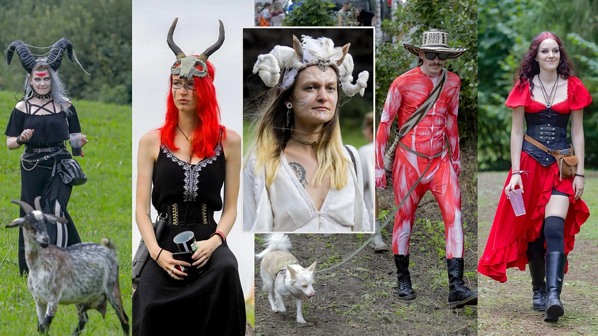 Festivalio „Mėnuo Juodaragis“ dalyviai / Vidmanto Balkūno / 15min nuotr.