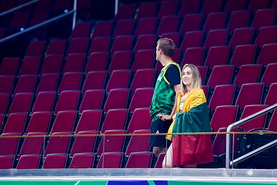 Lietuvos sirgaliai / Eriko Ovčarenko / BNS nuotr.