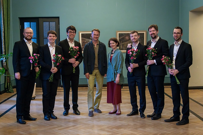 The Gesualdo SIx, E.Montvidas, L.Krėpštaitė / Jono Danielevičiaus nuotr.