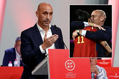 Ispanijos prokurorai pradėjo tyrimą dėl L.Rubialeso bučinio: J.Hermoso pasijuto „tarsi užpuolimo auka“