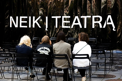Lietuvos nacionalinio dramos teatro 84 sezono spaudos konferencija / Skirmanto Lisausko / BNS nuotr.