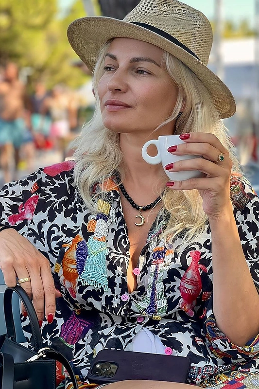 Viktorija Jakučinskaitė Positano miestelyje, Italijoje / Asmeninio albumo nuotr.