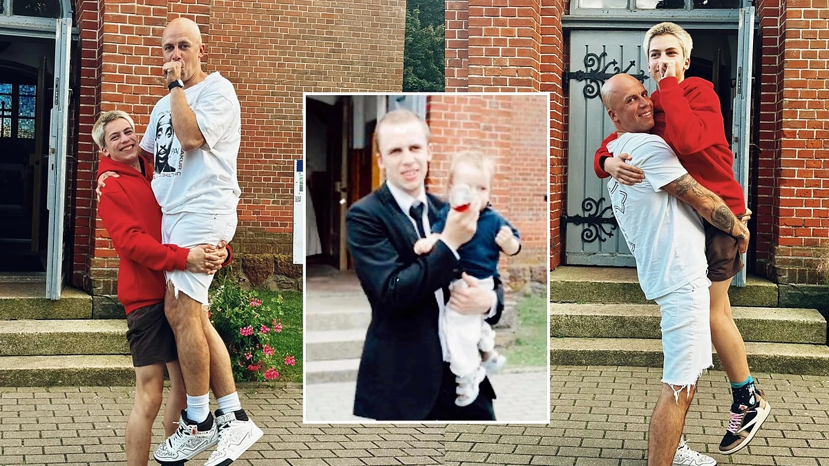 Vidas Bareikis ir Adas Bareikis / Socialinių tinklų nuotr.