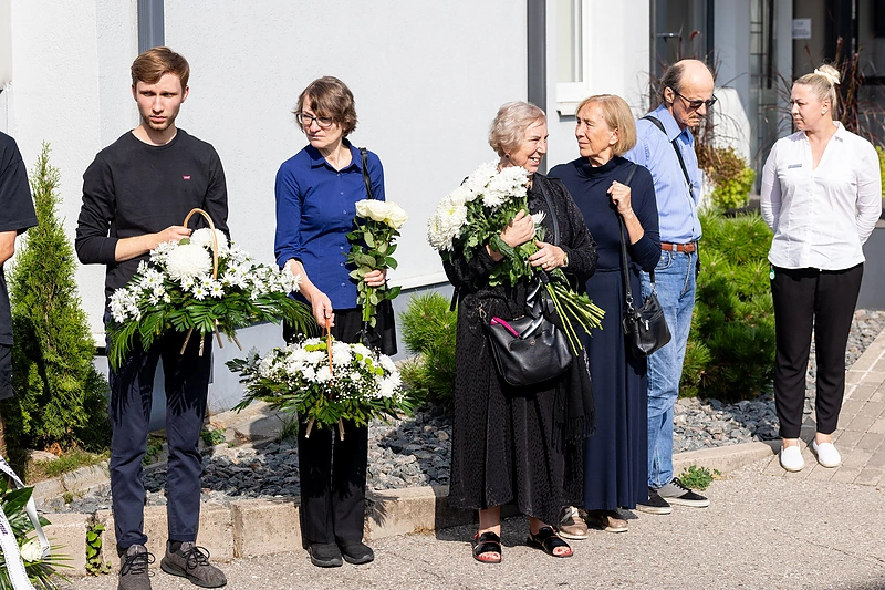 Atsisveikinimas su Virginija Krivickiene / Lukas Balandis / BNS nuotr.