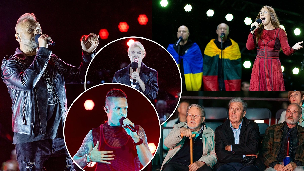 Koncertas Laisvės dienai / Skirmanto Lisausko / BNS nuotr.