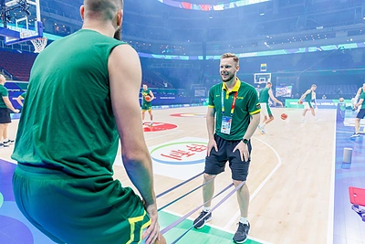 Rungtynių akimirka / Eriko Ovčarenko / BNS nuotr.