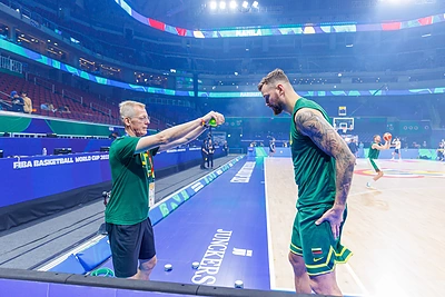 Rungtynių akimirka / Eriko Ovčarenko / BNS nuotr.