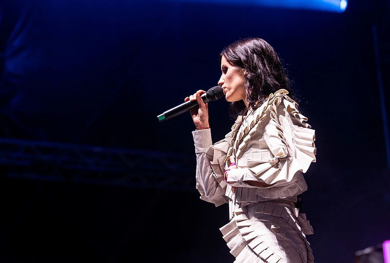 „Sisters On Wire“ koncertas Sostinės dienose / Pauliaus Peleckio / BNS nuotr.
