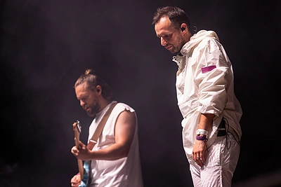 „Sisters On Wire“ koncertas Sostinės dienose / Pauliaus Peleckio / BNS nuotr.