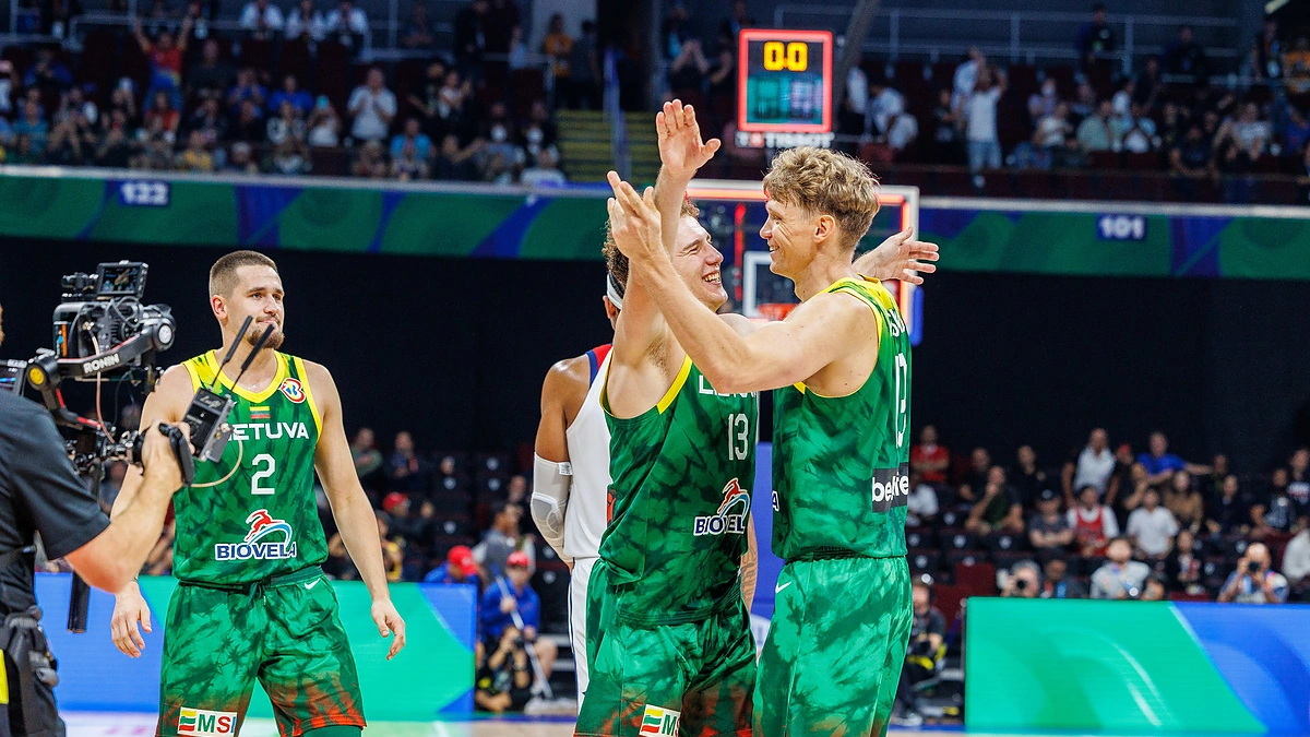 Rungtynių akimirka / Eriko Ovčarenko / BNS nuotr.