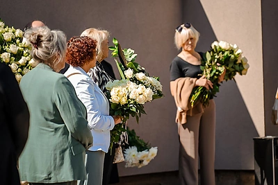 Atsisveikinimas su maestro Aloyzu Jarecku / Živilės Večiorkutės nuotr.
