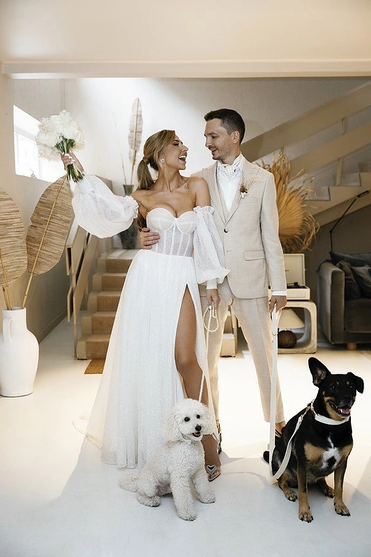 Mindaugo Anusausko ir Emilės Valiukaitės vestuvės / Aisčio Roko nuotr.