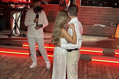 Mindaugo Anusausko ir Emilės Valiukaitės vestuvės / Asmeninio albumo nuotr.