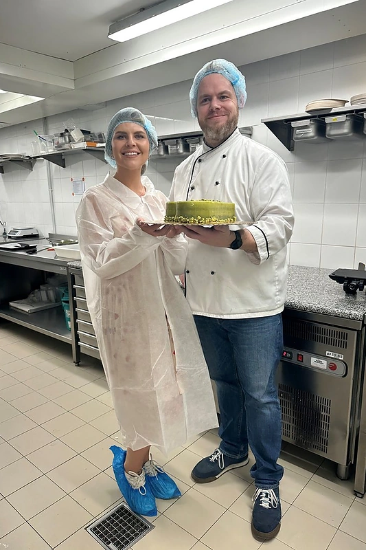 Inga Žuolytė ir Thierry Lauvray / IKI nuotr.